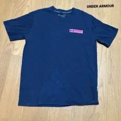 UNDER ARMOUR バックプリントブラック半袖Ｔシャツのサムネイル