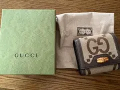 GUCCI GGモチーフ 二つ折り財布
