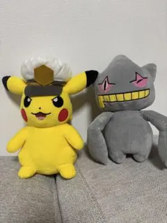 ピカチュウとジュペッタのぬいぐるみセット
