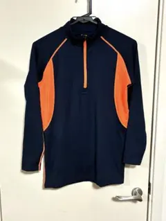 workmanワークマン◾️アンダーシャツ　裏起毛ハーフジップシャツ M