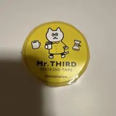 Mr.THIRD マスキングテープ イエロー 猫のサムネイル
