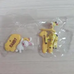 チョコサプ たべっ子どうぶつ 　うさぎちゃん きりんちゃん