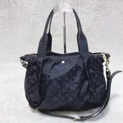 russetラシット 2way ボストン型バッグ モノグラム ミディアムバッグ