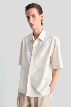 LEMAIRE Convertible shirt warm beigeのサムネイル