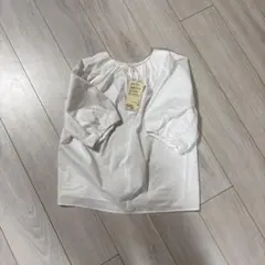 無印　五分袖ブラウス【こちらはご購入予定者様がいらっしゃいます】