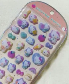 フ*ミ様 キティ　コットンパフィシール　サンリオ　ハローキティ　匿名即発送