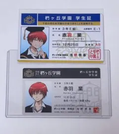 非売品】暗殺教室 赤羽業 卒業証書風イラストカード - メルカリ