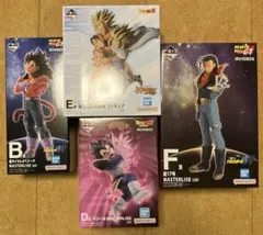 ドラゴンボール1番くじ　親子かめはめ波　ベジータ　超17号　超サイヤ人4ベジータ