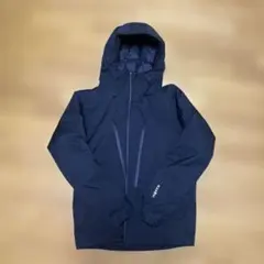 ワークマン　イナレムプレミアムダウン ブラック 黒フード付き ダウンジャケット