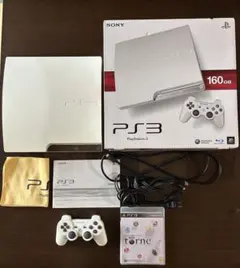 PlayStation3 本体 160GB クラシックホワイト・ソフト付