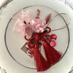 キッズ髪飾り七五三⭐︎和装着物ドライフラワー⭐︎ヘアパーツ3歳7歳【子供用】Ｐ＆R