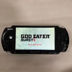 PSP-3000 本体 動作確認済 バッテリーなし 中古　黒　ブラック