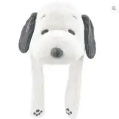 スヌーピーのぴょこ耳ぬいぐるみハット