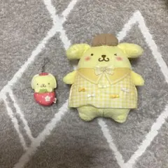 ポムポムプリン　ぬいぐるみ&キーホルダー