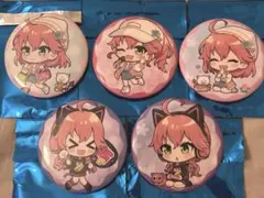 ホロライブ さくらみこ 渋谷サクラステージ 缶バッジデフォルメ5個セット