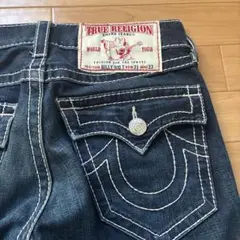 True Religion ストレートデニム ブラック　早い者勝ち‼️ 本物保証✓ TRUE RELIGION デニム ブラック - メルカリ