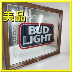 バドライト BudLight 鏡 ミラー アメリカ製 パブミラー 看板 I38I