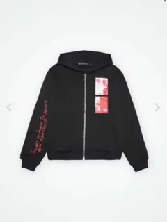 BEEDEN B23ロゴ入り黒クロップドパーカー - メルカリ