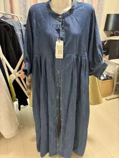 新品 ヤマダヤ スコットクラブ購入 vin デニム ワンピース ビッグ