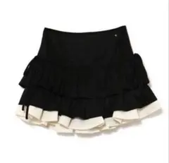 紙タグ付き andmary Mel gather skirt black - メルカリ