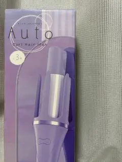 オートカールヘアアイロン　パープル