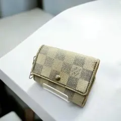 ルイヴィトン ダミエアズール 6連キーケース メンズ