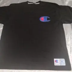 Champion チャンピオン ビッグロゴ Tシャツ ブラック XL