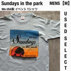 US古着 90s USA製 1996年 フェス Tシャツ シングルステッチ M