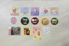 BTS BT21 TinyTAN ステッカーセット