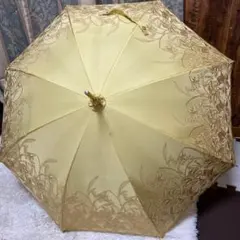 イヴサンローラン　UVカット　傘　刺繍　花柄のサムネイル
