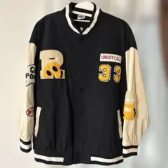 刺繍ロゴ付きスタジャン 33 HOOK