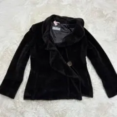 美品　マックスマーラ　アルパカ　ラナウール　ファーコート　ブランド　長袖　最高