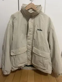 Perushu ナイロン×フリース　スタンドネックアウトドアブルゾン