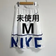 NIKE ナイキ　フレアスカート ホワイト/ブルー　メッシュのサムネイル