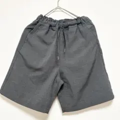 グローバルワーク　ハーフパンツ　130 チャコールグレー　半ズボン　男女兼用