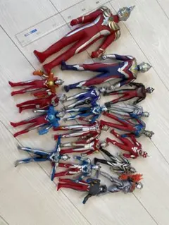 ウルトラマンと怪獣フィギュアセット ウルトラマンフィギュア怪獣セット まとめ売り 計38体 - メルカリ