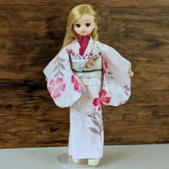 リカちゃん ハンドメイド 着物 2点 洋服 服 手作り 着せ替え 和服　浴衣