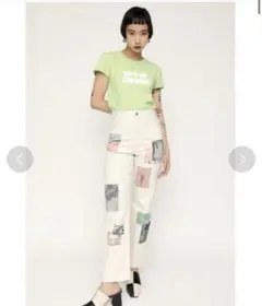 SLY MIX COLLARGE STRAIGHT PT-E/ストレートデニムのサムネイル