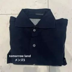 TOMORROWLAND ネイビー リネンシャツのサムネイル