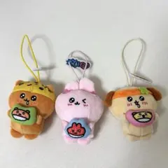 チェゴシム スシロー コラボ マスコット ぬいぐるみ 3種セット