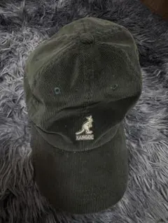 KANGOL キャップ コーデュロイ ダークグリーンのサムネイル