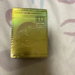 ポケカ 25周年 ゴールデンボックス モンスターボールデッキ未開封