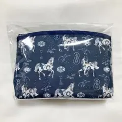 ハヤヤッコ 競走馬 ポーチアイドルホース 和柄 白毛 馬 午年 干支