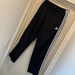 adidas ブラック ジャージパンツ 2XL