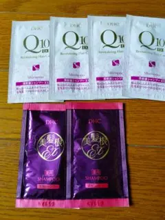 DHC Q10 EX & 薬用美髪根シャンプー 試供品 6個