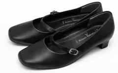 Romeo Valentino ブラックパンプス