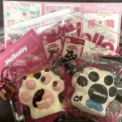 mellojoy メロジョイ スクイーズ癒しの猫爪 スノー爪 三毛猫 （ミケ猫）