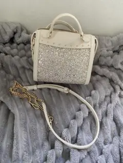バッグ　AS3627 ミニボストン　アイボリー
