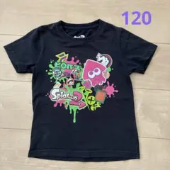 Splatoon 2 Tシャツ ブラック 120cmのサムネイル