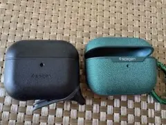 spigen AirPods Pro2 ケース グリーン、ブラック2個セットのサムネイル